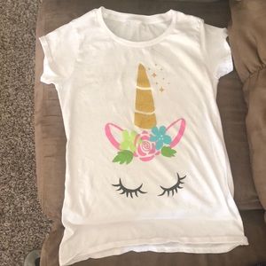 Girls unicorn shirt